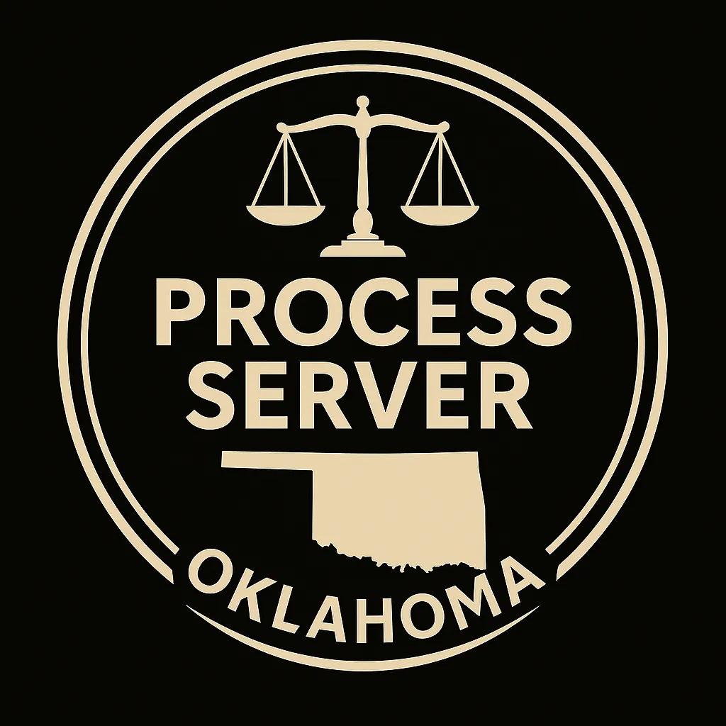 Professional process server credentials and qualifications Oklahoma